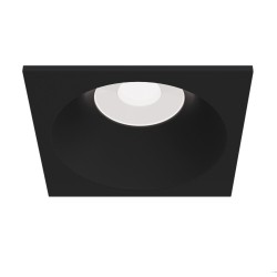 Downlight Patrat Zoom Maytoni GU10, Negru, DL033-2-01B, Germania