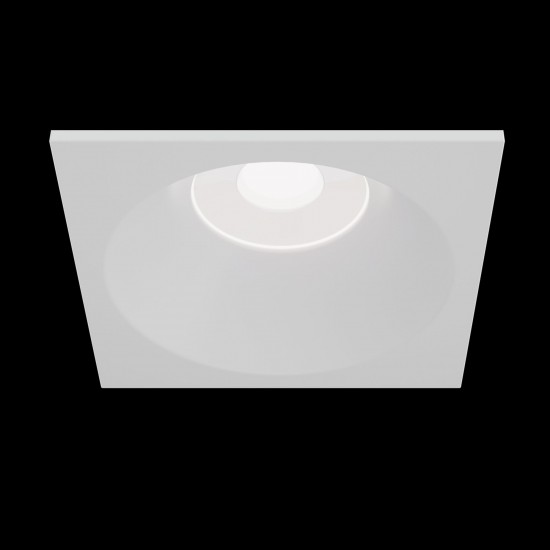 Downlight Patrat Zoom Maytoni GU10, Alb, DL033-2-01W, Germania