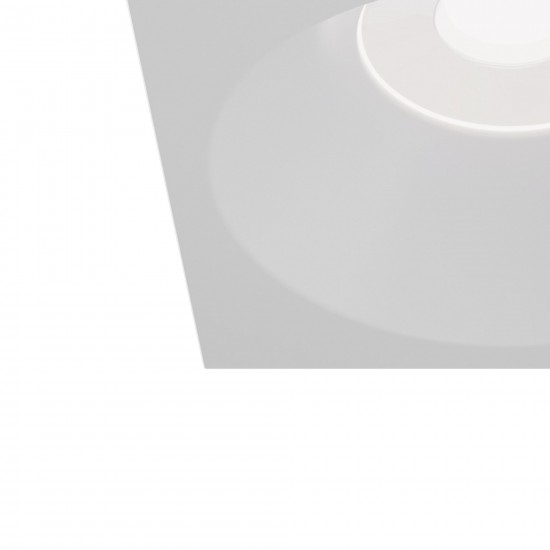 Downlight Patrat Zoom Maytoni GU10, Alb, DL033-2-01W, Germania