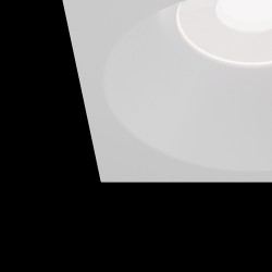 Downlight Patrat Zoom Maytoni GU10, Alb, DL033-2-01W, Germania