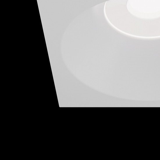 Downlight Patrat Zoom Maytoni GU10, Alb, DL033-2-01W, Germania