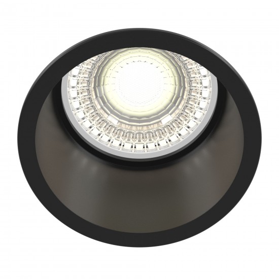 Downlight Circular Reif Maytoni GU10, Negru, DL049-01B, Germania