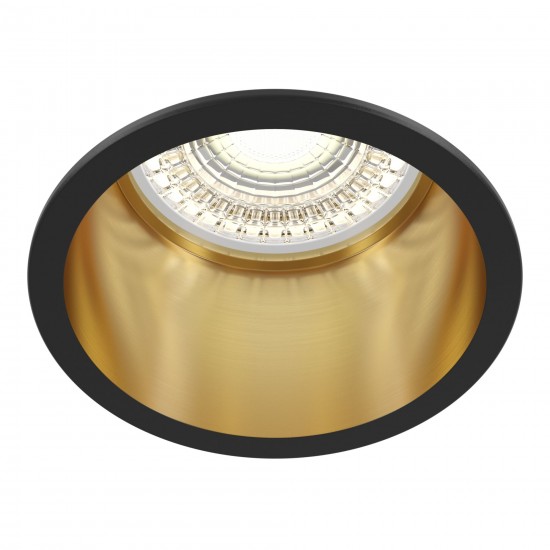 Downlight Circular Reif Maytoni GU10, Negru, DL049-01GB, Germania
