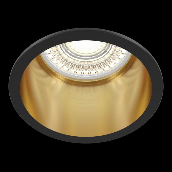 Downlight Circular Reif Maytoni GU10, Negru, DL049-01GB, Germania