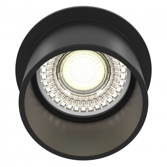 Downlight Circular Reif Maytoni GU10, Negru, DL050-01B, Germania
