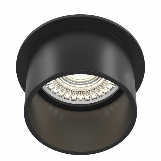 Downlight Circular Reif Maytoni GU10, Negru, DL050-01B, Germania