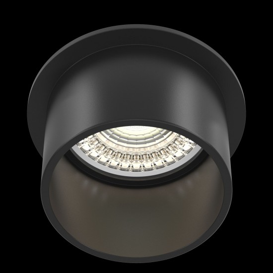 Downlight Circular Reif Maytoni GU10, Negru, DL050-01B, Germania