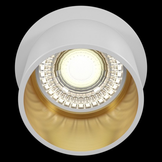 Downlight Circular Reif Maytoni GU10, Alb, DL050-01WG, Germania