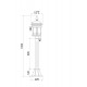 Stalp Salamanca Maytoni E27, Maro, O031FL-01BR, Germania