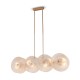 Suspensie Aster Maytoni E14, Auriu, MOD007PL-08G1, Germania