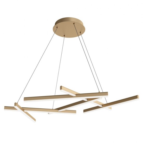 Candelabru Line Maytoni Led, Auriu, MOD016PL-L75MG4K, Germania