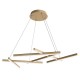 Candelabru Line Maytoni Led, Auriu, MOD016PL-L75MG4K, Germania