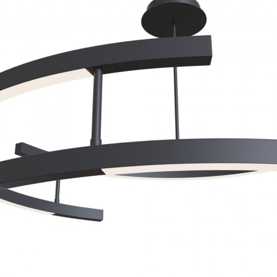 Candelabru Line Maytoni Led, Negru, MOD054PL-L52B3K, Germania