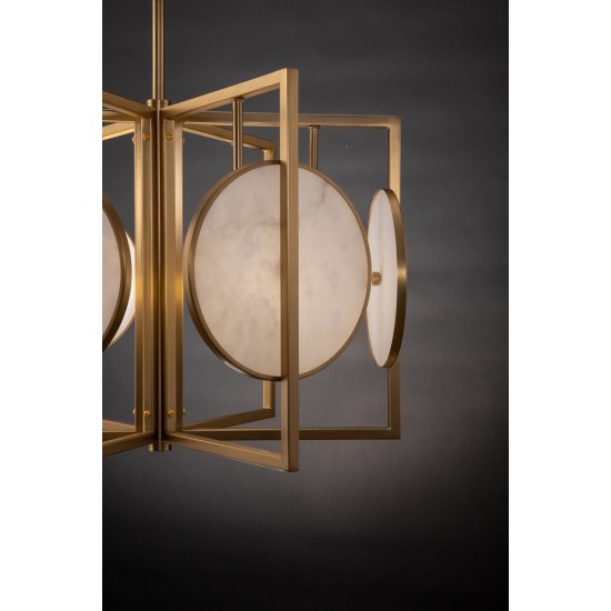 Candelabru Marmo Maytoni E14, Auriu, MOD099PL-06G, Germania