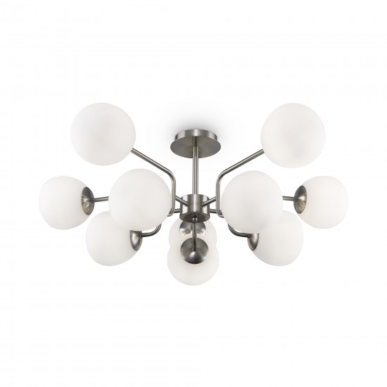 Lustra Plafon Erich Maytoni E14, Nichel, MOD221PL-10N, Germania