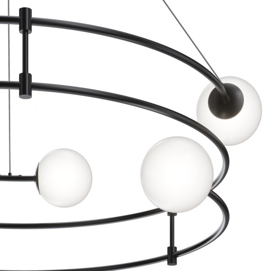 Candelabru Balance Maytoni G9, Negru, MOD317PL-06B, Germania