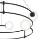 Candelabru Balance Maytoni G9, Negru, MOD317PL-06B, Germania