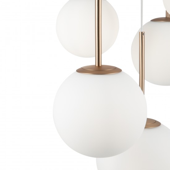 Suspensie Basic form Maytoni E14, Auriu, MOD321PL-05G, Germania
