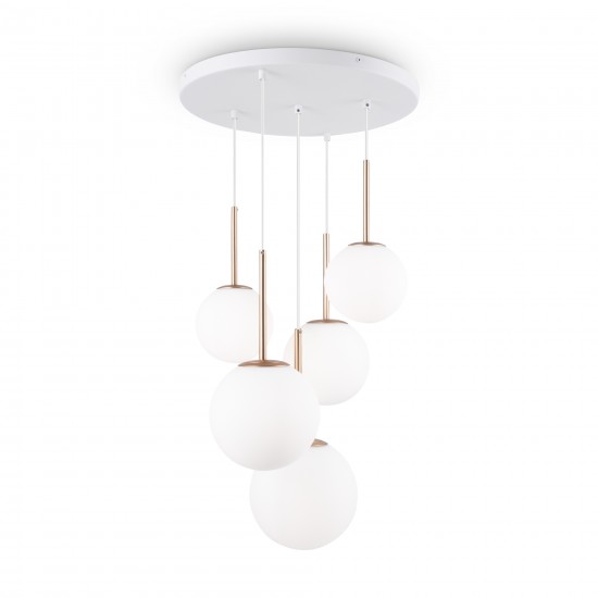 Suspensie Basic form Maytoni E14, Auriu, MOD321PL-05G, Germania