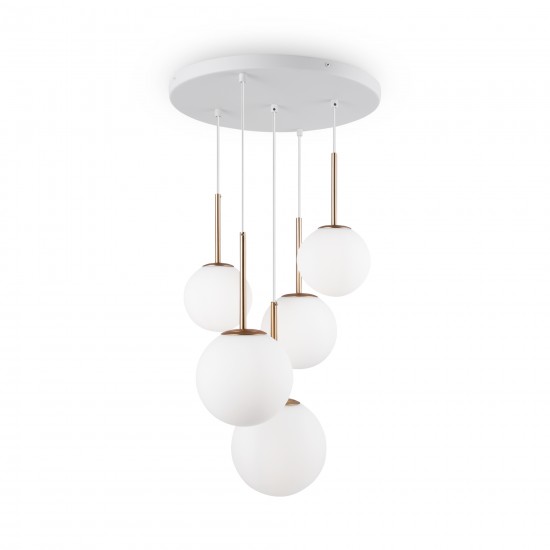 Suspensie Basic form Maytoni E14, Auriu, MOD321PL-05G, Germania