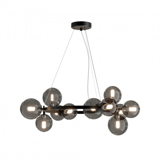 Candelabru Dallas Maytoni G9, Negru, MOD545PL-11B, Germania