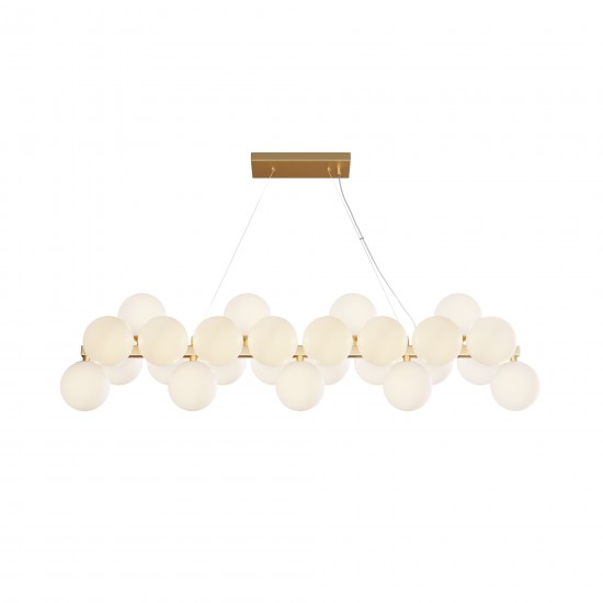 Suspensie Dallas Maytoni G9, Auriu, MOD547PL-25BS, Germania