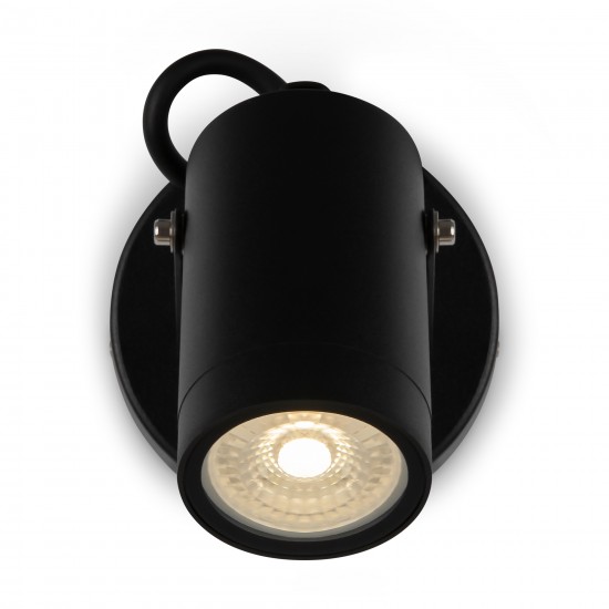 Aplica Exterior Scope Maytoni GU10, Negru, O025WL-01B, Germania