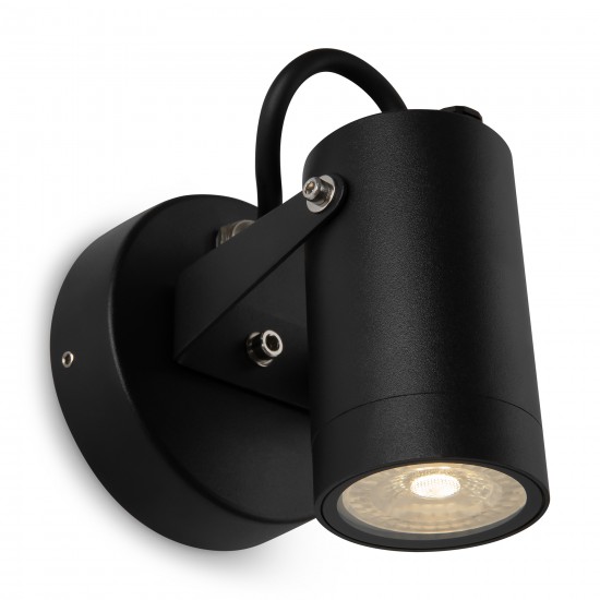 Aplica Exterior Scope Maytoni GU10, Negru, O025WL-01B, Germania