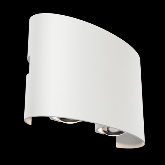 Aplica Exterior Strato Maytoni Led, Alb, O417WL-L4W3K, Germania