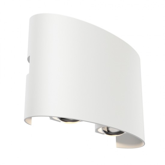 Aplica Exterior Strato Maytoni Led, Alb, O417WL-L4W3K, Germania