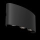 Aplica Exterior Strato Maytoni Led, Negru, O417WL-L6B3K, Germania