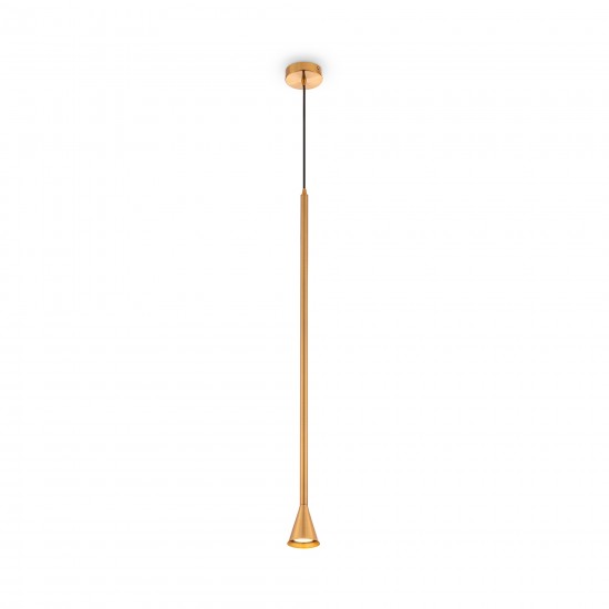 Pendul Arrow Maytoni GU10, Auriu, P064PL-01G, Germania