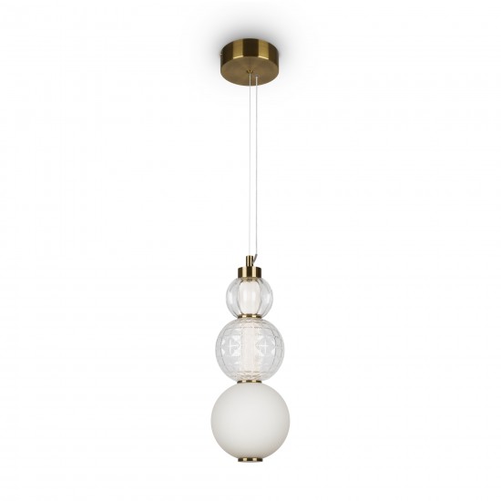 Suspensie Collar Maytoni LED, Auriu, P069PL-L16G3K, Germania