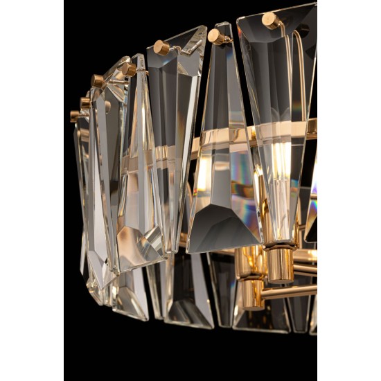 Candelabru Puntes Maytoni E14, Auriu, MOD043PL-06G, Germania