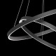 Suspensie Rim Maytoni Led, Negru, MOD058PL-L74B4K, Germania