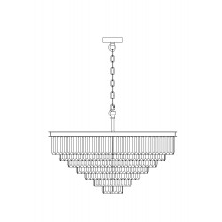 Candelabru Revero Maytoni E14, Auriu, MOD085PL-16BS, Germania