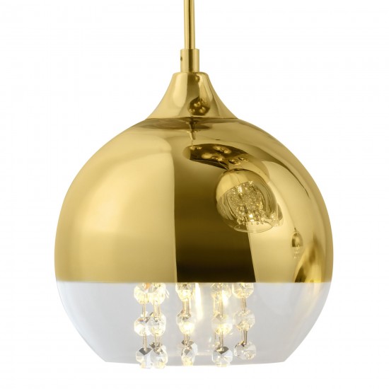 Suspensie Fermi Maytoni E27, Auriu, P140-PL-170-5-G, Germania