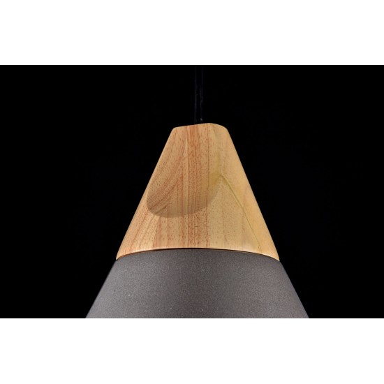 Pendul  Bicones Maytoni E27, Negru, P359-PL-220-C, Germania