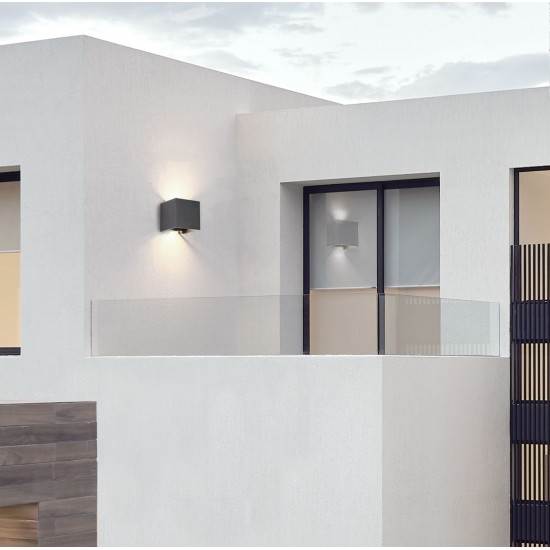Aplica Exterior Fulton Maytoni Led, Negru, O572WL-L6B, Germania