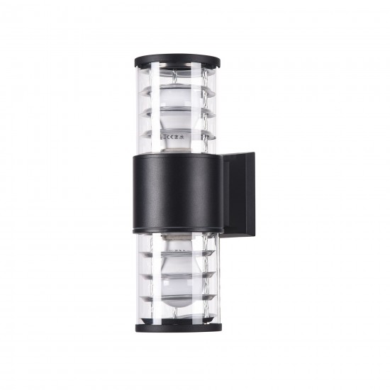 Aplica Exterior Bronx Maytoni E27, Negru, O576WL-02B, Germania