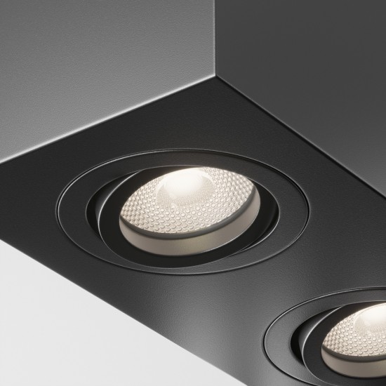 Downlight Aplicat Atom C017CL-02B Maytoni GU10, Negru, Germania