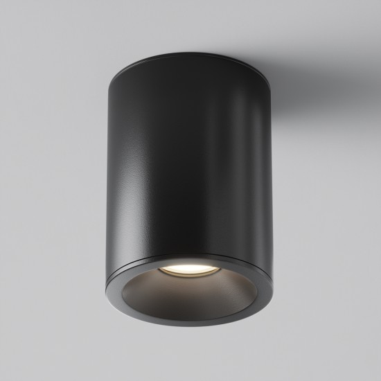Downlight Aplicat Zoom C029CL-01B Maytoni GU10, Negru, Germania
