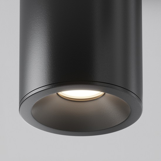 Downlight Aplicat Zoom C029CL-01B Maytoni GU10, Negru, Germania
