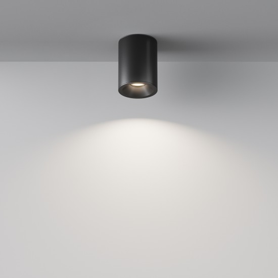 Downlight Aplicat Zoom C029CL-01B Maytoni GU10, Negru, Germania
