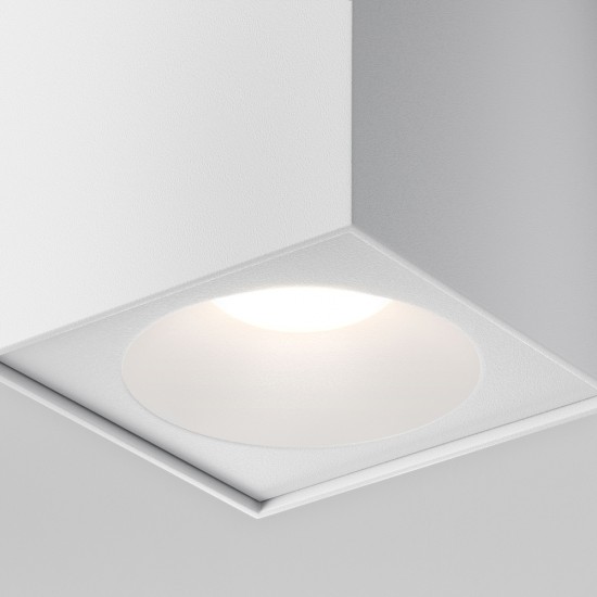 Downlight Aplicat Zoom C030CL-01W Maytoni GU10, Alb, Germania