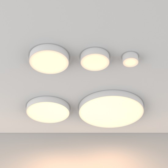 Plafoniera Zon C032CL-12W3K-RD-W Maytoni LED, Alb, Germania
