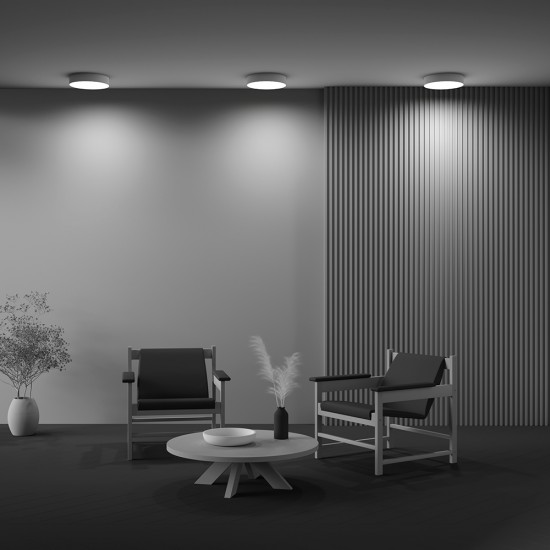 Plafoniera Zon C032CL-36W3K-RD-W Maytoni LED, Alb, Germania
