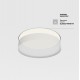 Plafoniera Zon C032CL-45W3K-RD-W Maytoni LED, Alb, Germania
