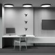 Plafoniera Zon C032CL-90W3K-RD-B Maytoni LED, Negru, Germania