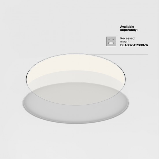 Plafoniera Zon C032CL-90W3K-RD-B Maytoni LED, Negru, Germania